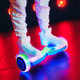 Open Box Jetson Pixel Hoverboard - White