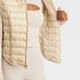 Women's Quilted Puffer Vest - JoyLab Ivory M
