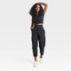 Women's High-Rise Cargo Joggers - JoyLab Black S