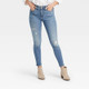 New - Women's High-Rise Skinny Jeans - Universal Thread Medium Wash 10