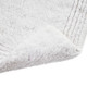 New - 24"x72" Splendor Cotton Tufted Reversible Bath Rug White