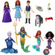 Open Box Disney The Little Mermaid Land & Sea Ariel Ultimate Story Set with 7 Small Dolls and 4 Figures