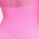 New - Women's Seamless Short Active Bodysuit - JoyLab Pink S