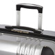 New - SWISSGEAR Spartan Hardside Large Checked Suitcase - Silver