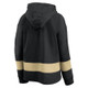 New - NFL New Orleans Saints Women's Halftime Adjustment Long Sleeve Fleece Hooded Sweatshirt - S
