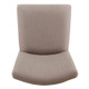 Open Box 24" Upholstered Counter Height Barstool with Nailheads Tan - HomePop