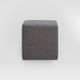 New - Daphne Ottoman Gray - Lifestyle Solutions