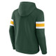 New - NFL Green Bay Packers Men's Old Reliable Fashion Hooded Sweatshirt - L