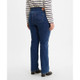 New - Levi's Women's Plus Size Mid-Rise Classic Straight Jeans - Lapis Dark Horse 26
