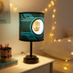 New - 2 Layer Stick Lamp with LED Bulb Black Panther 2