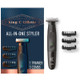 New - King C. Gillette XT3000 Men's Style Master Cordless Stubble Trimmer + 3 Attachment Combs
