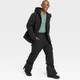 New - Men's Snow Sport Pants with Insulation - All in Motion Black L