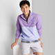 Men's Quarter Zip-Up Sweatshirt - Original Use Purple M