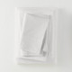 Queen Washed Supima Percale Solid Sheet Set White - Casaluna