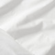 Queen Washed Supima Percale Solid Sheet Set White - Casaluna