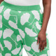 New - Women's High Waisted Ginkgo Green Sweaterknit Flare Pants - DVF 4X