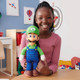 New - Nintendo The Super Mario Bros. Movie Luigi Poseable Plush