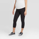 Over Belly Active Capri Maternity Pants - Isabel Maternity by Ingrid & Isabel Black S