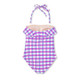 Bandeau One Piece Maternity Swimsuit - Isabel Maternity by Ingrid & Isabel Gingham L