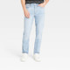Men's Slim Fit Jeans - Goodfellow & Co Light Blue Denim 40x30