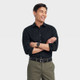 Men's Performance Dress Button-Down Shirt - Goodfellow & Co Black XXL