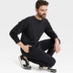 Men's Heavy Waffle Joggers - All in Motion Black S