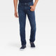 Men's Slim Fit Jeans - Goodfellow & Co Dark Blue 34x30