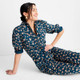 Women's Floral Print Long Sleeve Zip-Front Boilersuit - Future Collective with Jenny K. Lopez Teal 00
