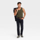 Men's Slim Straight Fit Jeans - Goodfellow & Co Black Denim 30x32