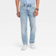 Men's Slim Straight Fit Jeans - Goodfellow & Co Light Blue 36x32