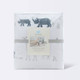 Crib Bedding Set - Two by Two Animals - 4pc - Cloud Island