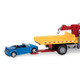 New - DRIVEN – Large Toy Truck with Car and Crane Arm – Tow Truck
