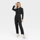 Women's Button-Front Coveralls - Universal Thread Black 6