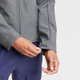 Men's Softshell Jacket - All in Motion Heathered Gray L