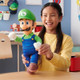 Open Box Nintendo The Super Mario Bros. Movie Luigi Poseable Plush