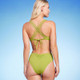 Women's Braided Strap Detail Monokini One Piece Swimsuit - Shade & Shore Olive Green XL
