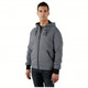 Like New -  Milwaukee Tool Men's Large M12 12-Volt Lithium-Ion Cordless Gray Heated Jacket Hoodie Kit w/ (1) 3.0 Ah Battery