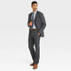 Men's Standard Fit Suit Jacket - Goodfellow & Co Charcoal Gray 34