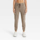 Women's French Terry Cargo Joggers - JoyLab Gray XXL