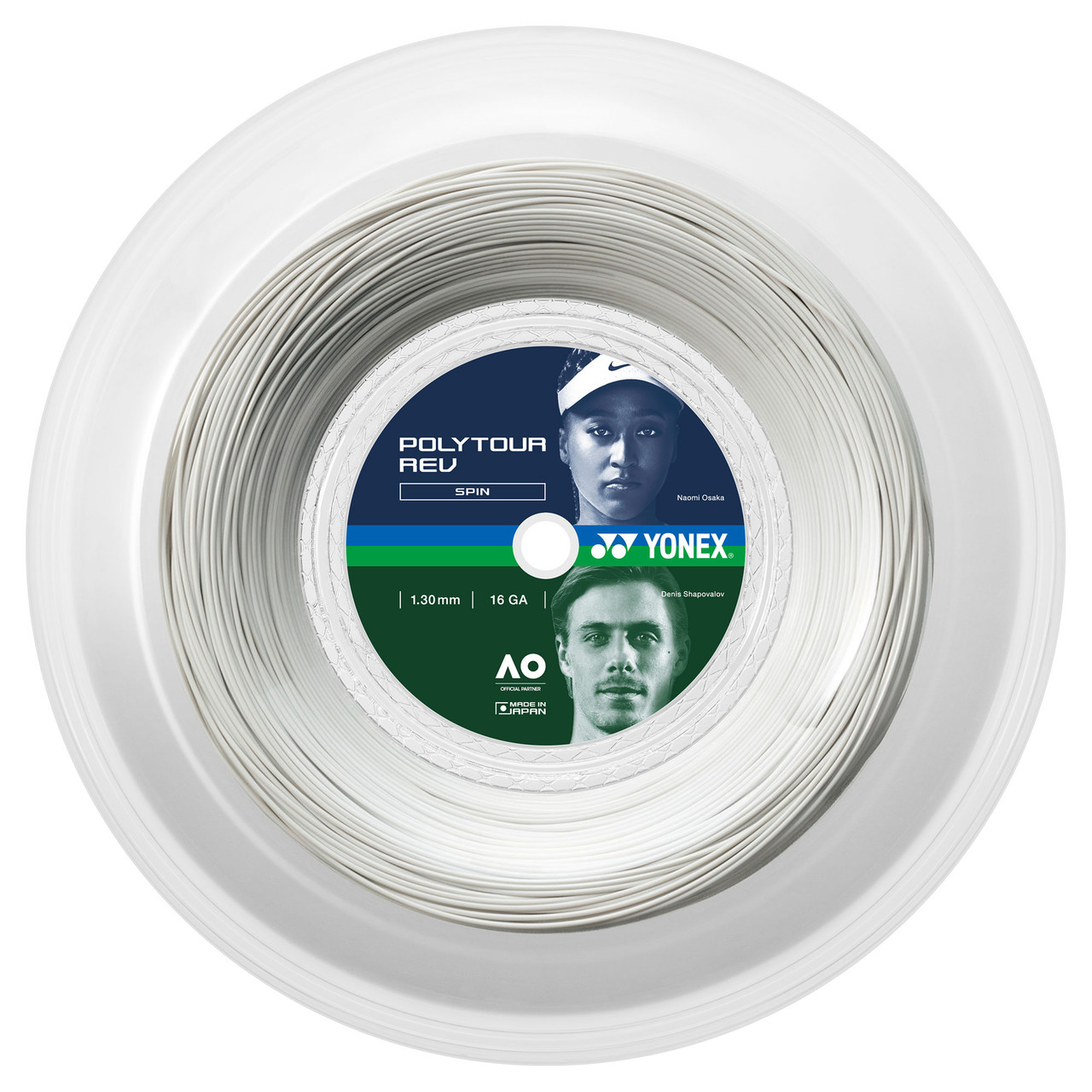 Yonex Poly Tour Rev 16 1.30mm 200M Reel - W & D Strings