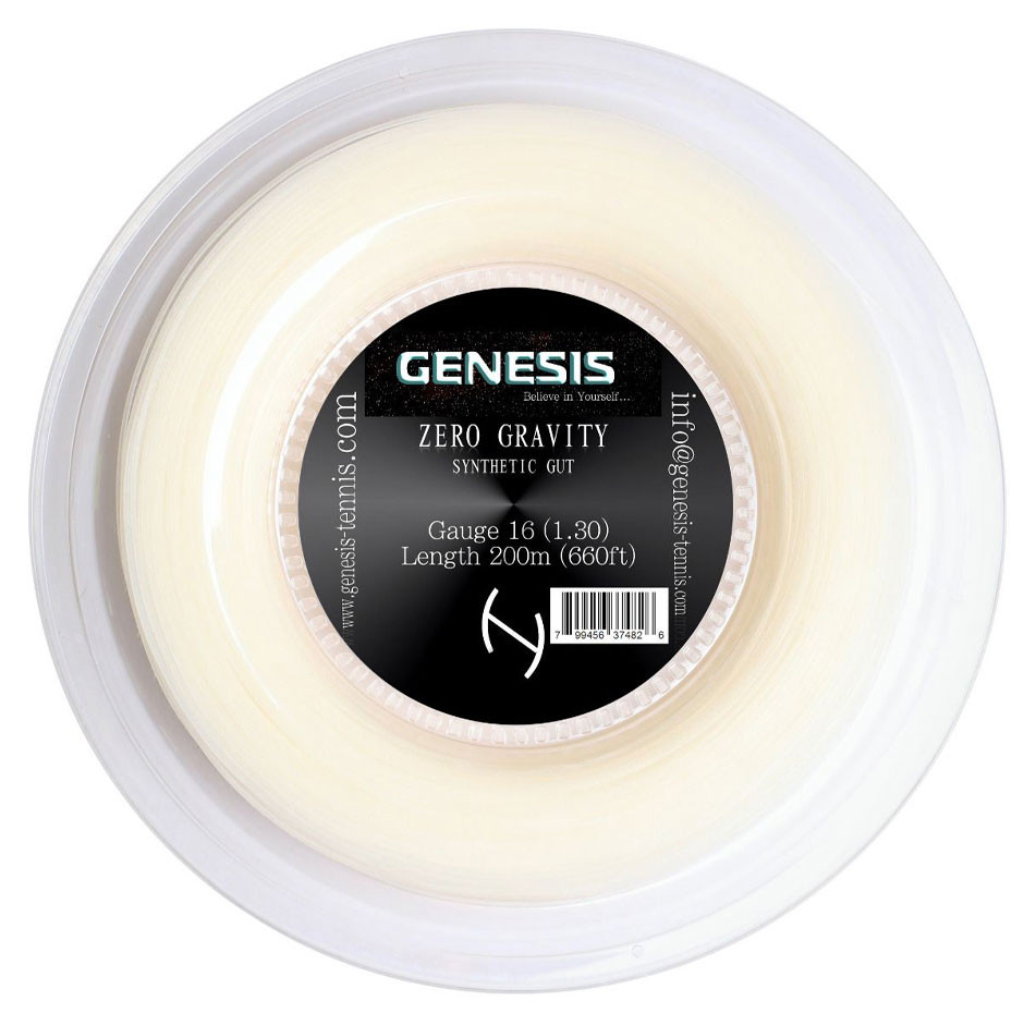 Genesis Zero Gravity 16 1.30mm 200M Reel - W & D Strings