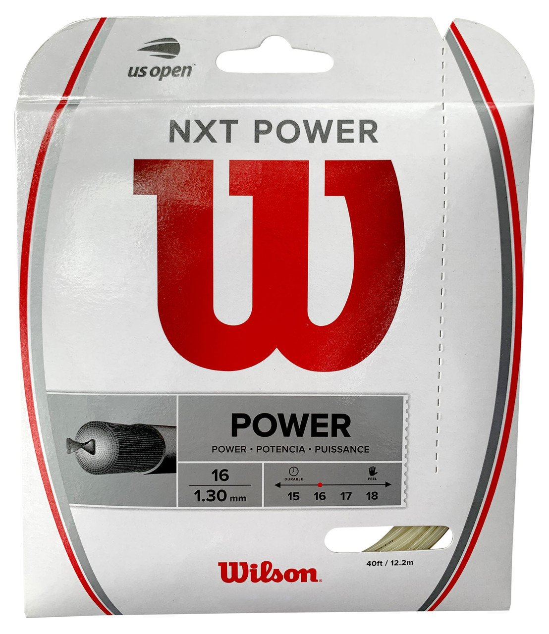 Wilson NXT Power 16 1.30mm Set - W & D Strings