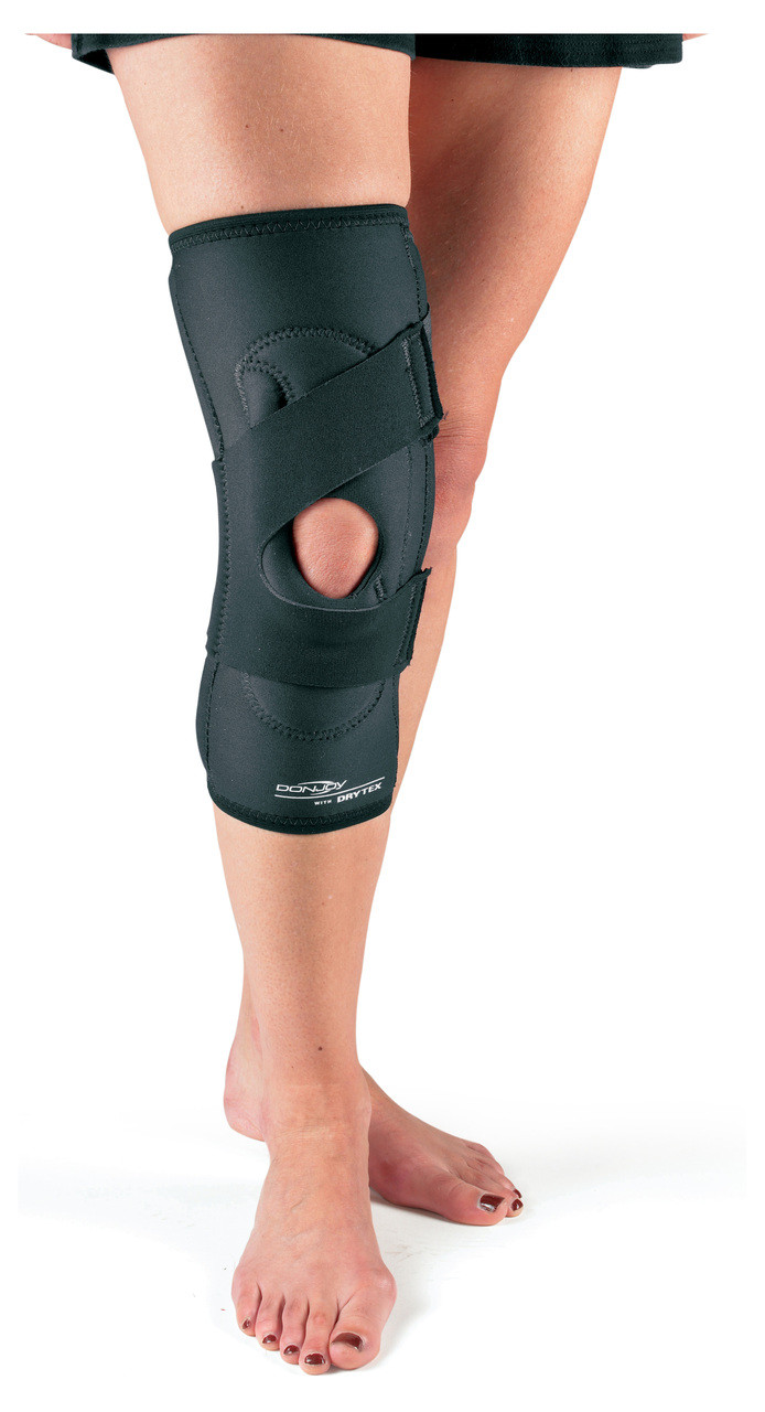 DonJoy Lateral J Buttress Patella Knee Brace (Hinged)