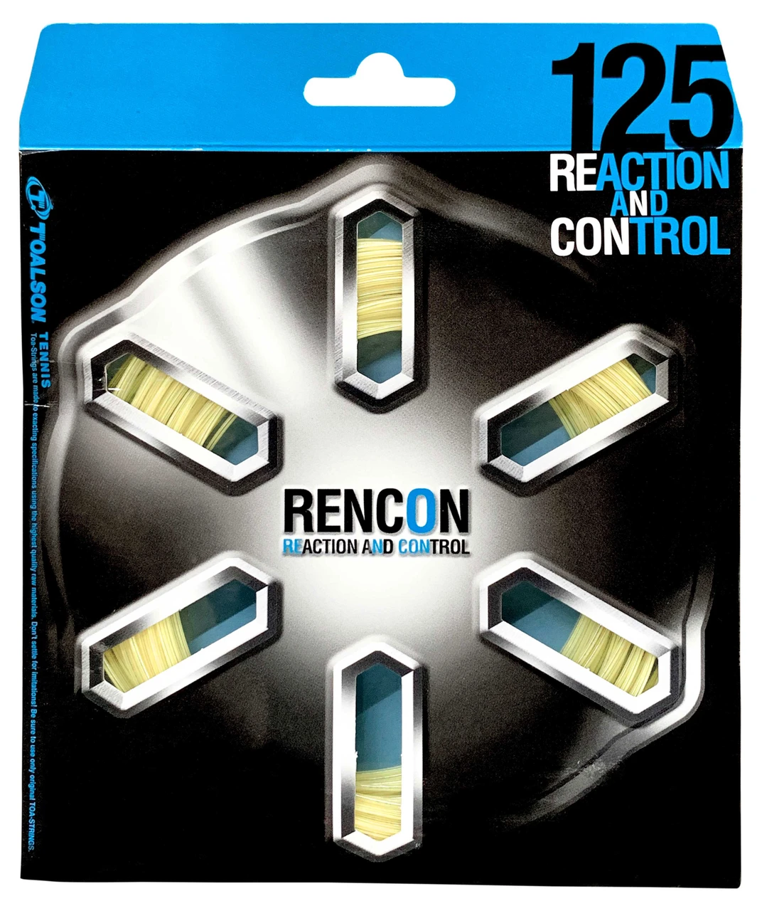 Toalson Rencon 17 Set Corde Da Tennis – 1,25 Mm, Prodotto In Giappone
