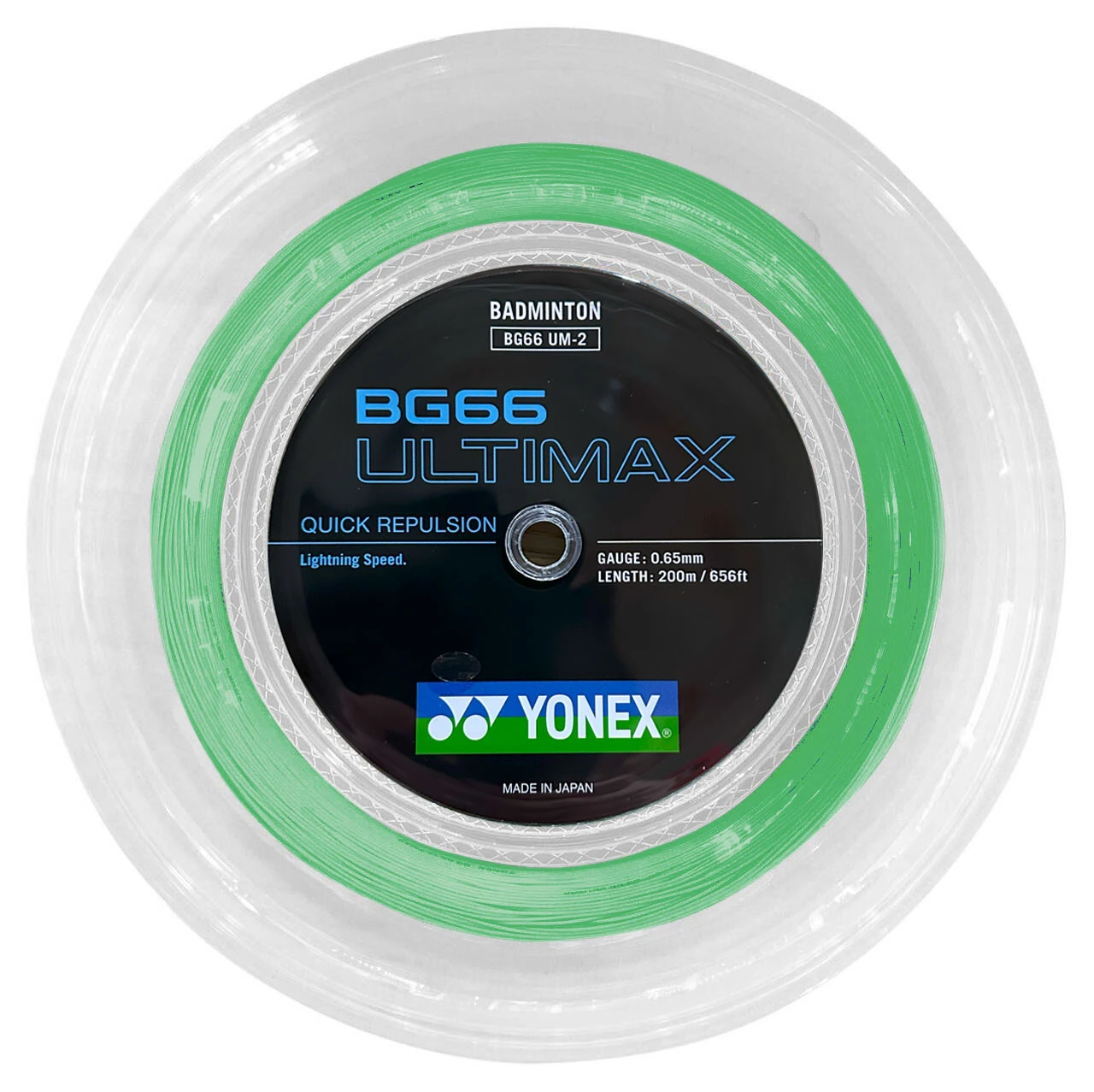 Yonex BG66 Ultimax 0.65mm Badminton 200M Reel - W & D Strings