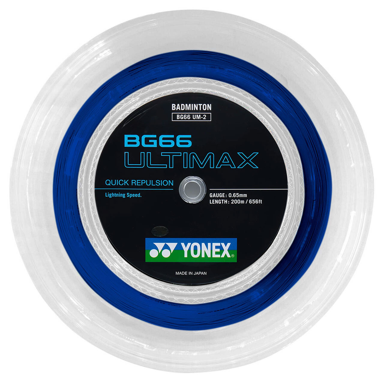 Yonex BG66 Ultimax 0.65mm Badminton 200M Reel - W & D Strings