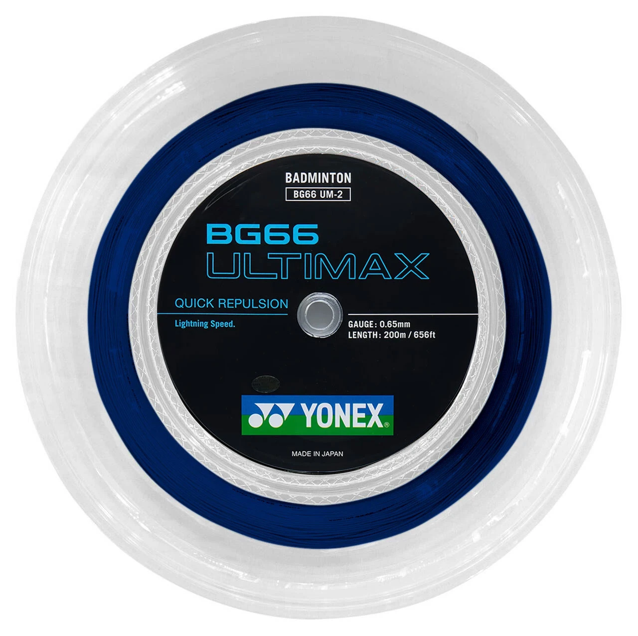 Yonex BG66 Ultimax 0.65mm Badminton 200M Reel - W & D Strings