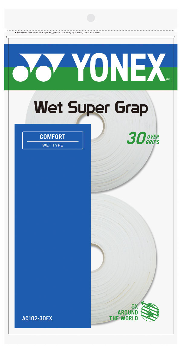 Yonex Super Grap Overgrip 30 Pack - W & D Strings Yonex Super Grap Overgrip 30 Pack - W & D Strings