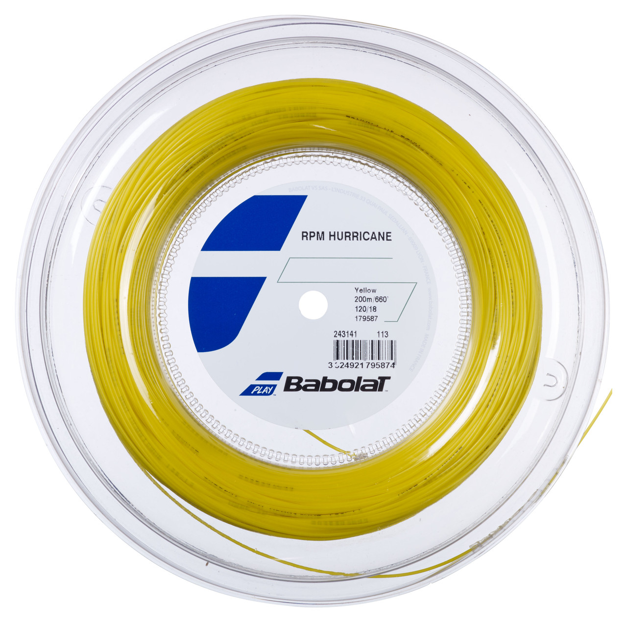 Babolat RPM Hurricane 18 1.20mm 200M Reel Racquet Depot UK