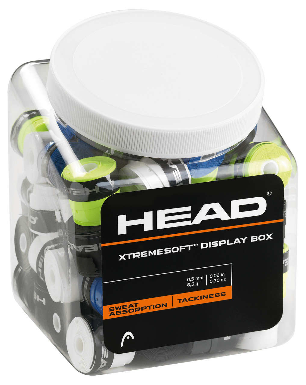 【極美品】HEAD EDGE NEXT 70 27.0 - 27.5 ㎝ HEAD Xtreme Soft Overgrip Jar of 70 - Racquet Depot UK